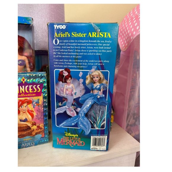 DISNEY'S THE LITTLE MERMAID ARIEL'S SISTER ARISTA - Picture 2 of 5